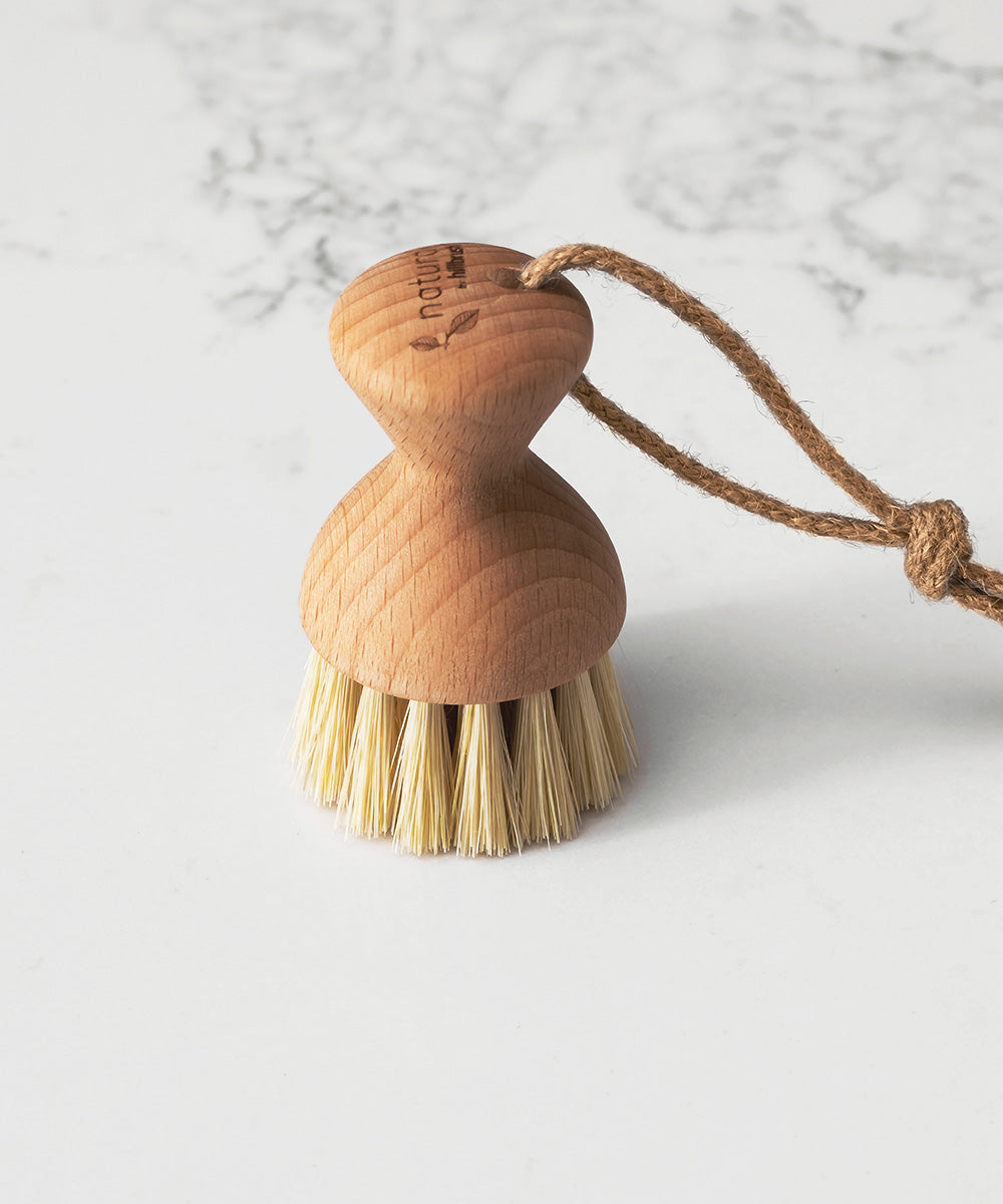 Natural by Hillbrush Pot Brush - Stiff